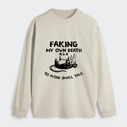 Tokyo-Tiger Avoid Conversation Classic Long Sleeve T-Shirt