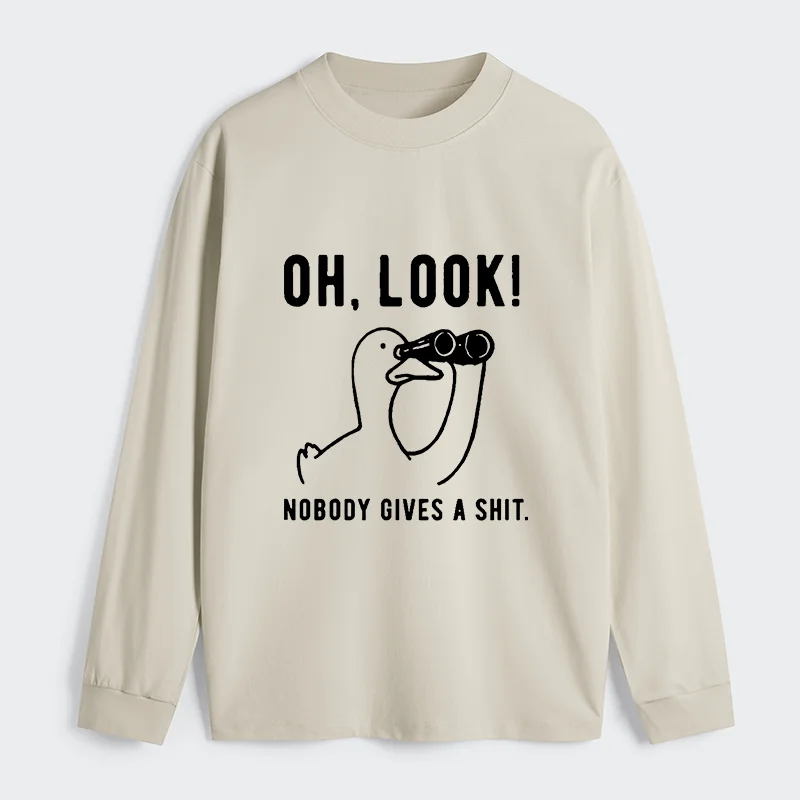 Tokyo-Tiger No One Cares About The Duck Classic Long Sleeve T-Shirt