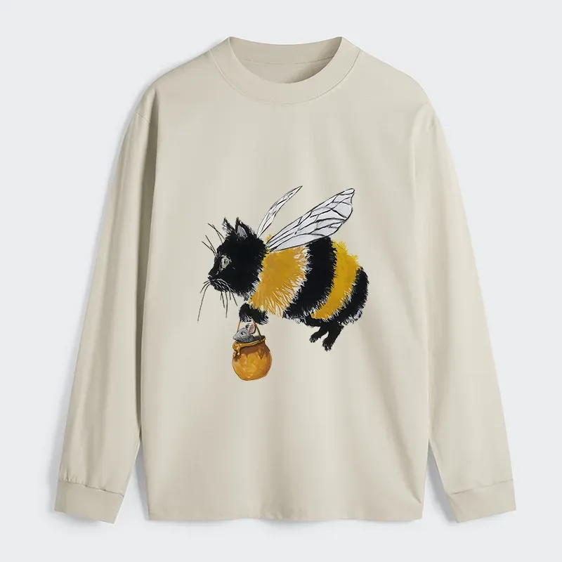Tokyo-Tiger Catbee Funny Classic Long Sleeve T-Shirt