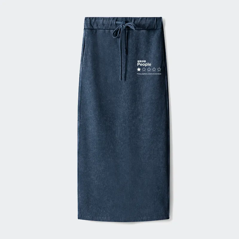 Tokyo-Tiger Evaluation People Washed Terry Skirt