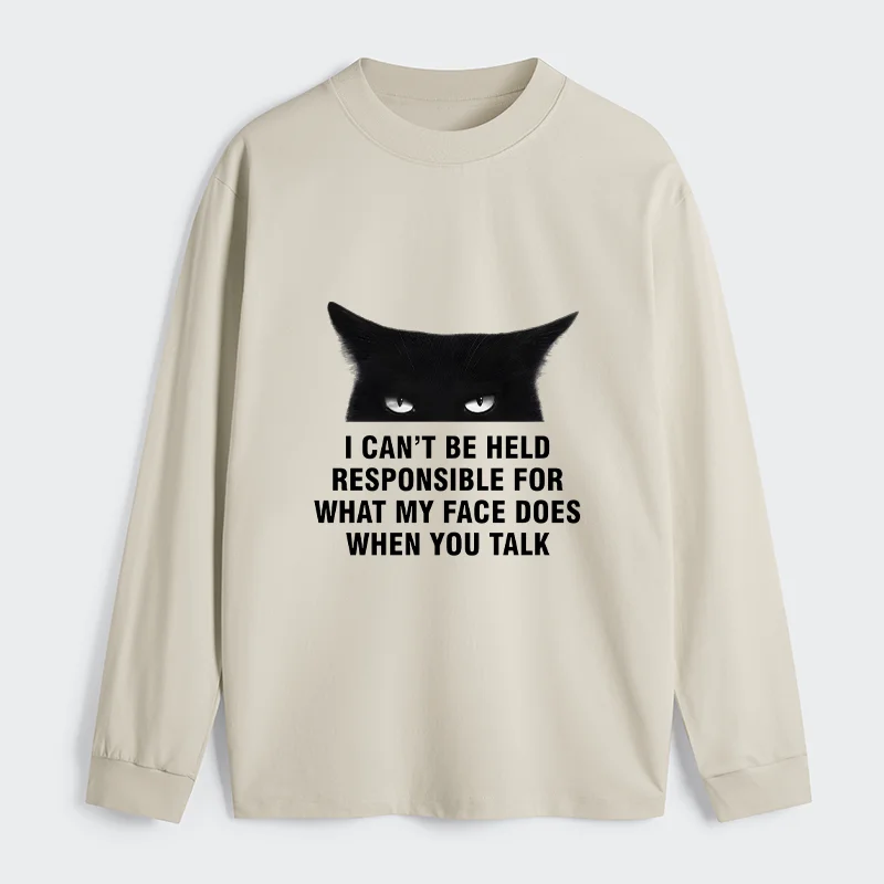 Tokyo-Tiger Cat Expression Management Classic Long Sleeve T-Shirt