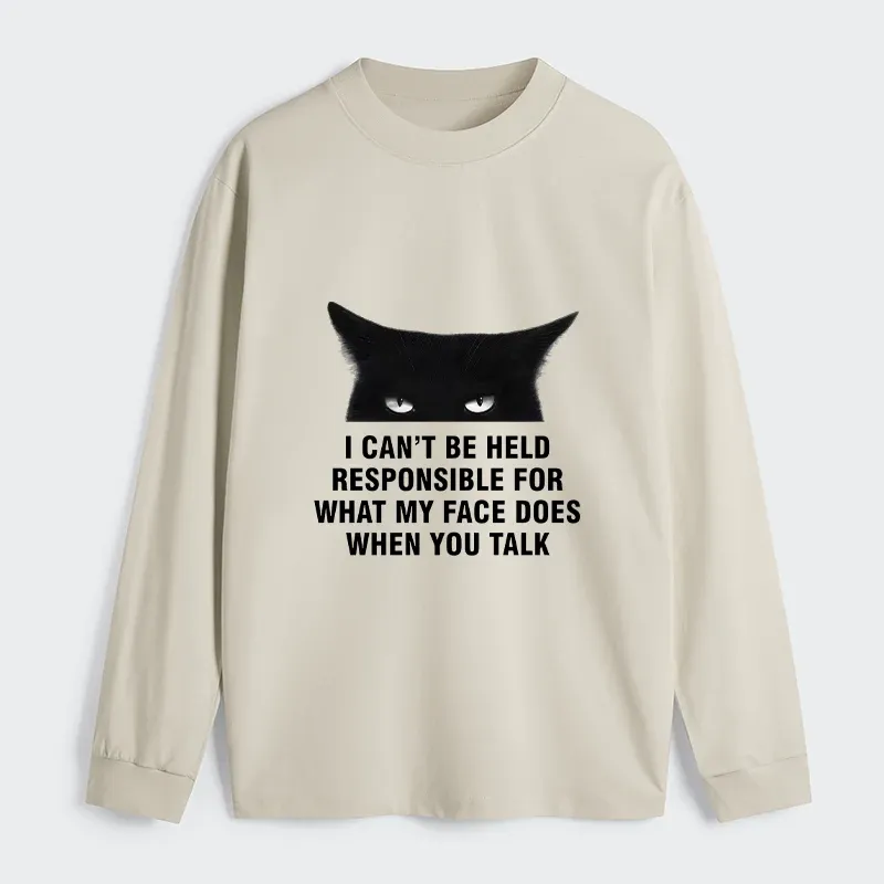 Tokyo-Tiger Cat Expression Management Classic Long Sleeve T-Shirt