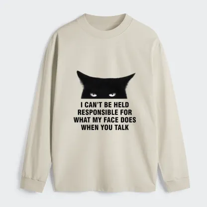 Tokyo-Tiger Cat Expression Management Classic Long Sleeve T-Shirt