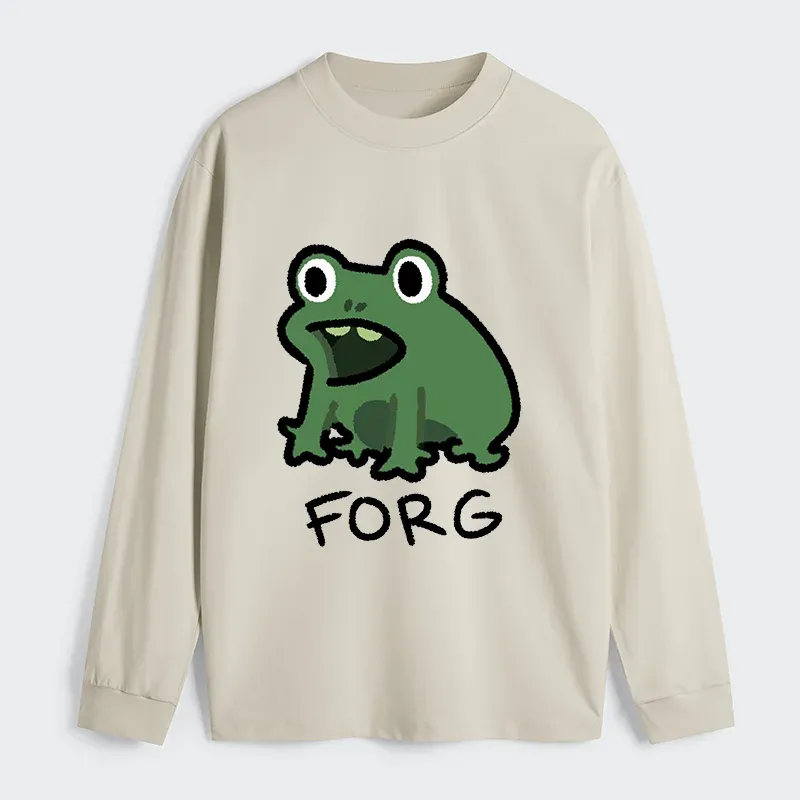 Tokyo-Tiger Funny Forg Japan Classic Long Sleeve T-Shirt Sale