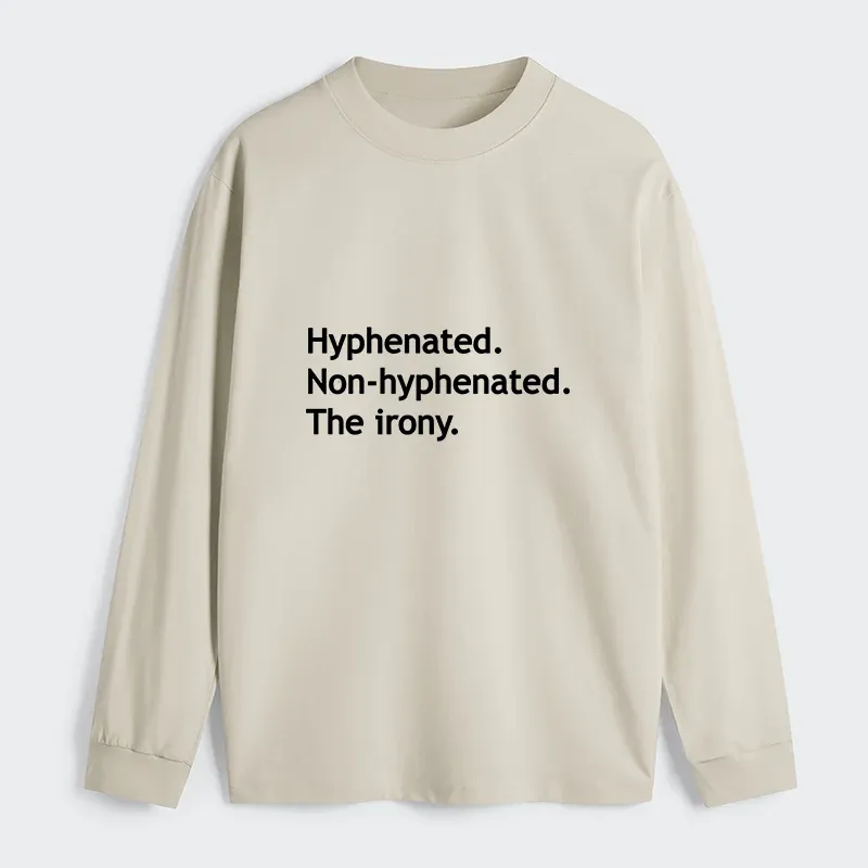 Tokyo-Tiger Hyphenated Funny Classic Long Sleeve T-Shirt