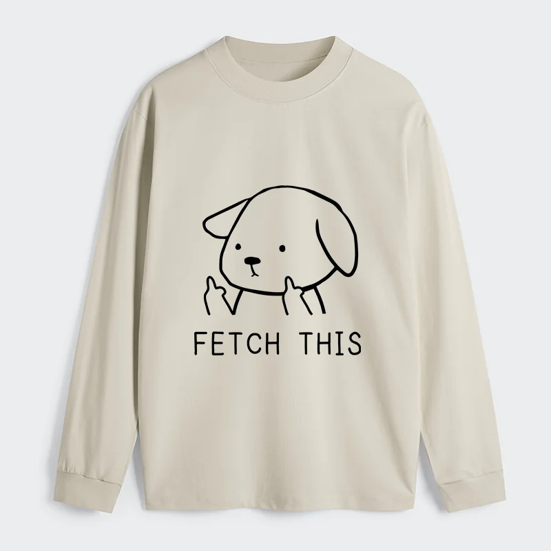 Tokyo-Tiger Fetch This Dog Classic Long Sleeve T-Shirt