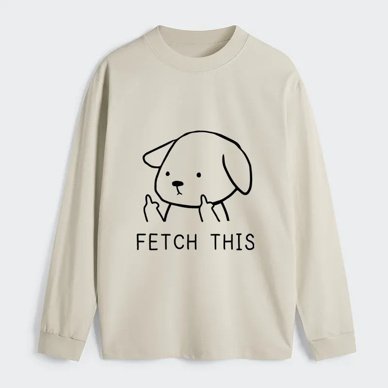 Tokyo-Tiger Fetch This Dog Classic Long Sleeve T-Shirt