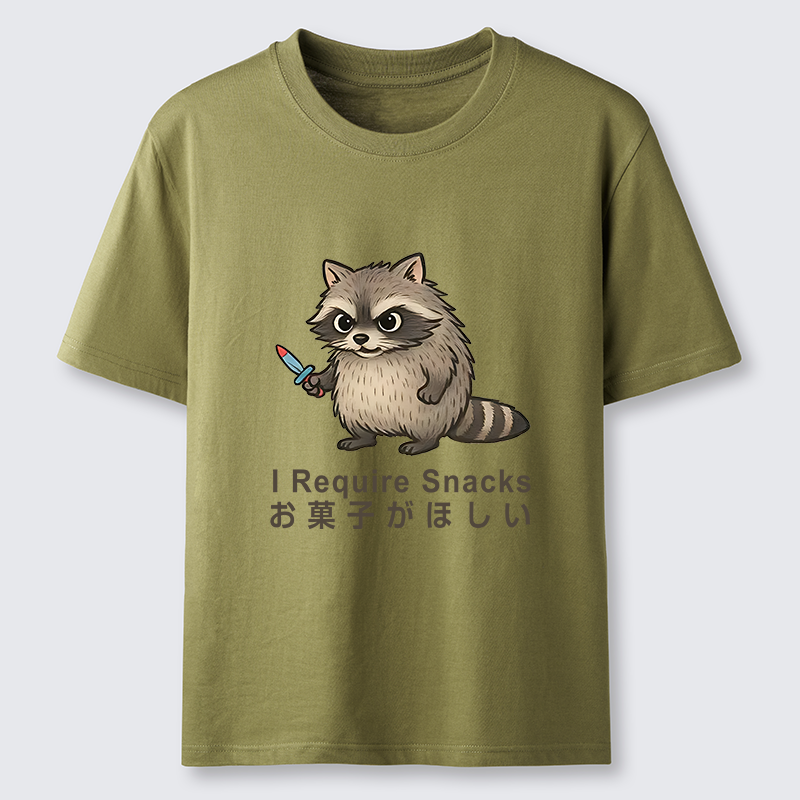 Tokyo-Tiger Raccoons Need Snacks Funny Classic T-Shirt
