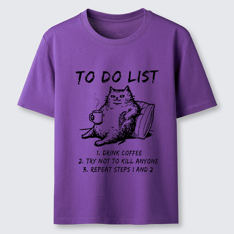 Tokyo-Tiger Cat's To-Do List Classic T-Shirt