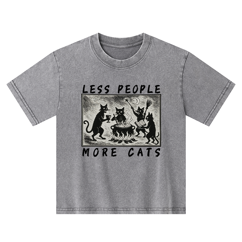 Tokyo-Tiger Cat Sacrifice Ceremony Kids Washed T-Shirt