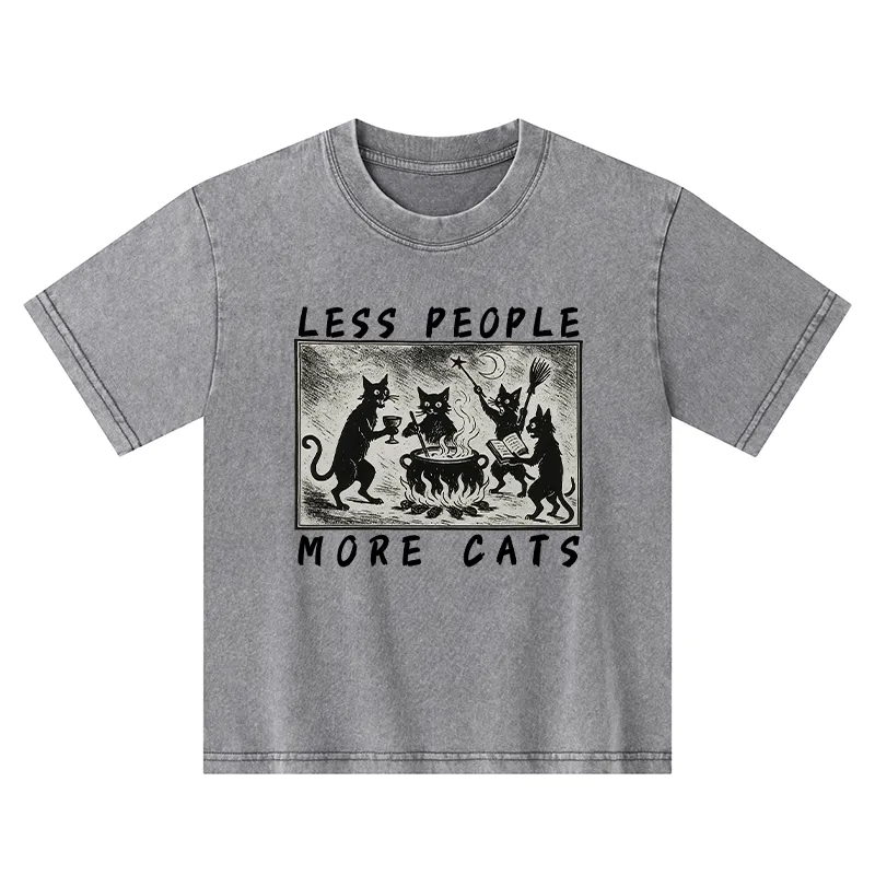 Tokyo-Tiger Cat Sacrifice Ceremony Kids Washed T-Shirt
