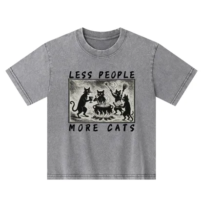 Tokyo-Tiger Cat Sacrifice Ceremony Kids Washed T-Shirt