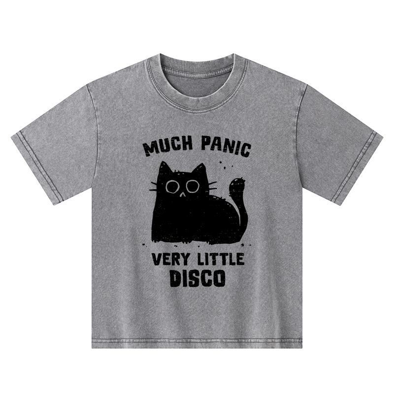 Tokyo-Tiger More Disco Funny Kids Washed T-Shirt