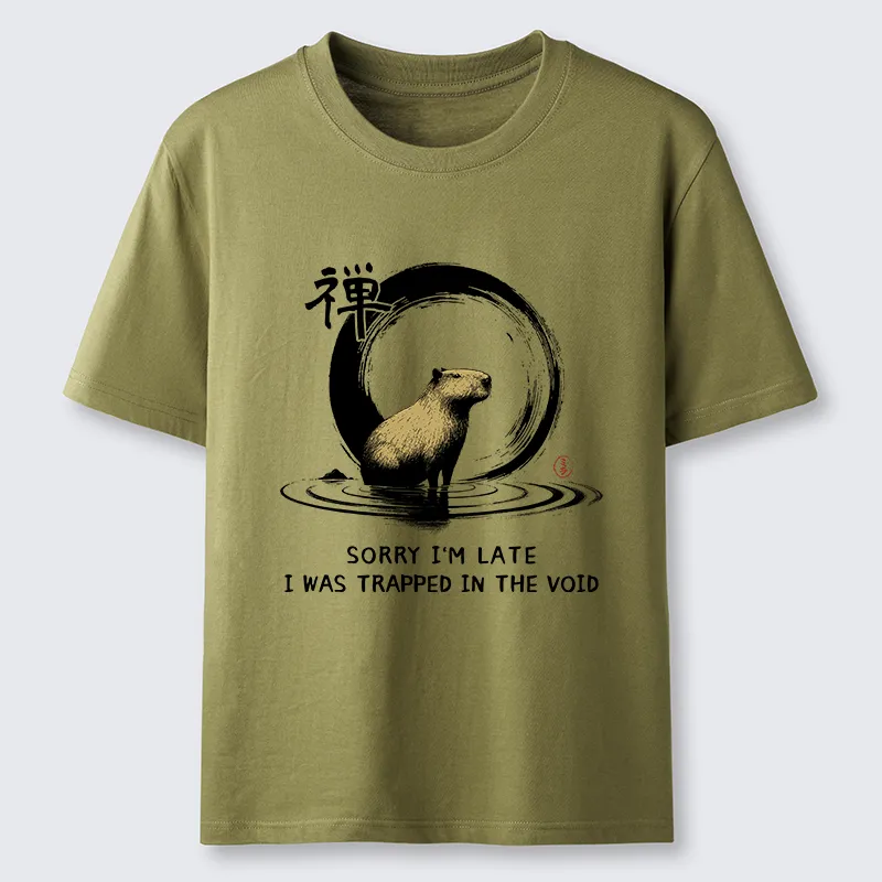 Tokyo-Tiger Zen Capybara Was Trapped In The Void Classic T-Shirt