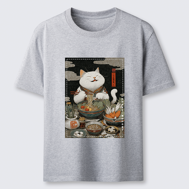 Tokyo-Tiger The Ramen-Loving Cat Classic T-Shirt