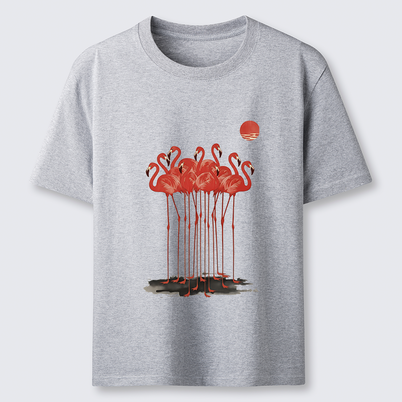 Tokyo-Tiger Flamingos at Dusk Classic T-Shirt