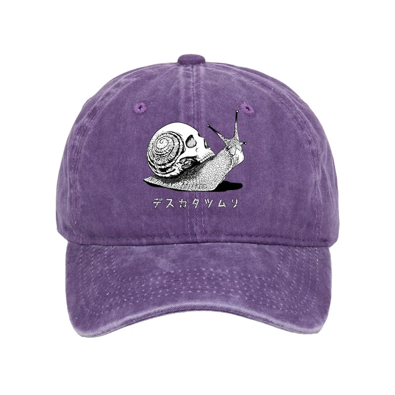 Tokyo-Tiger Death Snail Manga Washed Cap