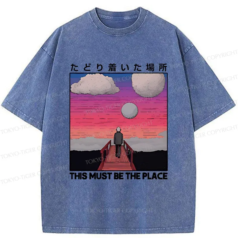 Tokyo-Tiger The Final Place Washed T-Shirt