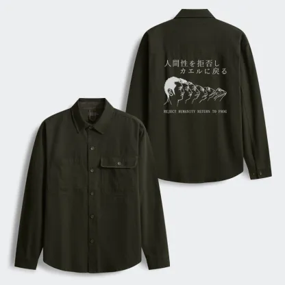 Tokyo-Tiger Return To Frog Men's Corduroy Work Jacket