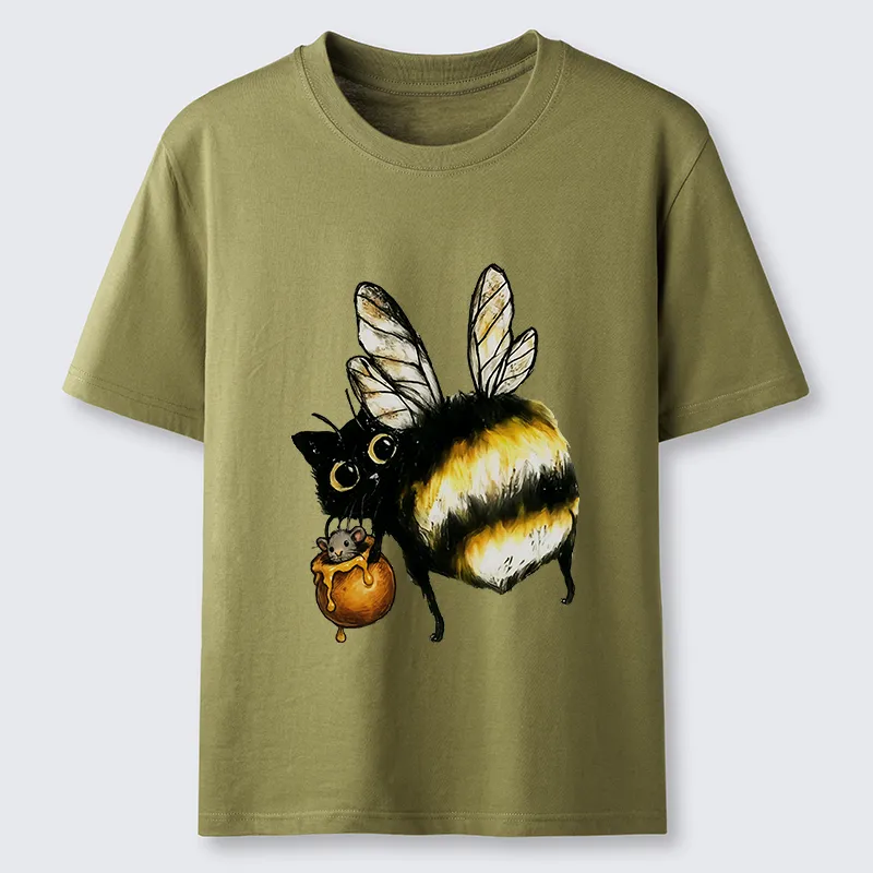 Tokyo-Tiger Cute Catbee Butt Classic T-Shirt