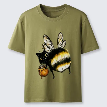 Tokyo-Tiger Cute Catbee Butt Classic T-Shirt