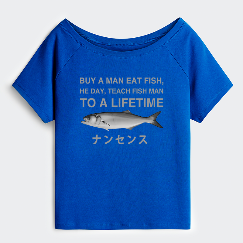 Tokyo-Tiger Funny To A Lifetime Off Shoulder T-Shirt