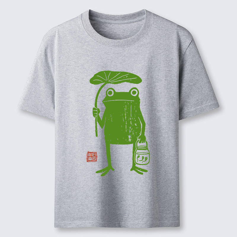 Tokyo-Tiger Frogs Taking Shelter From The Rain Classic T-Shirt