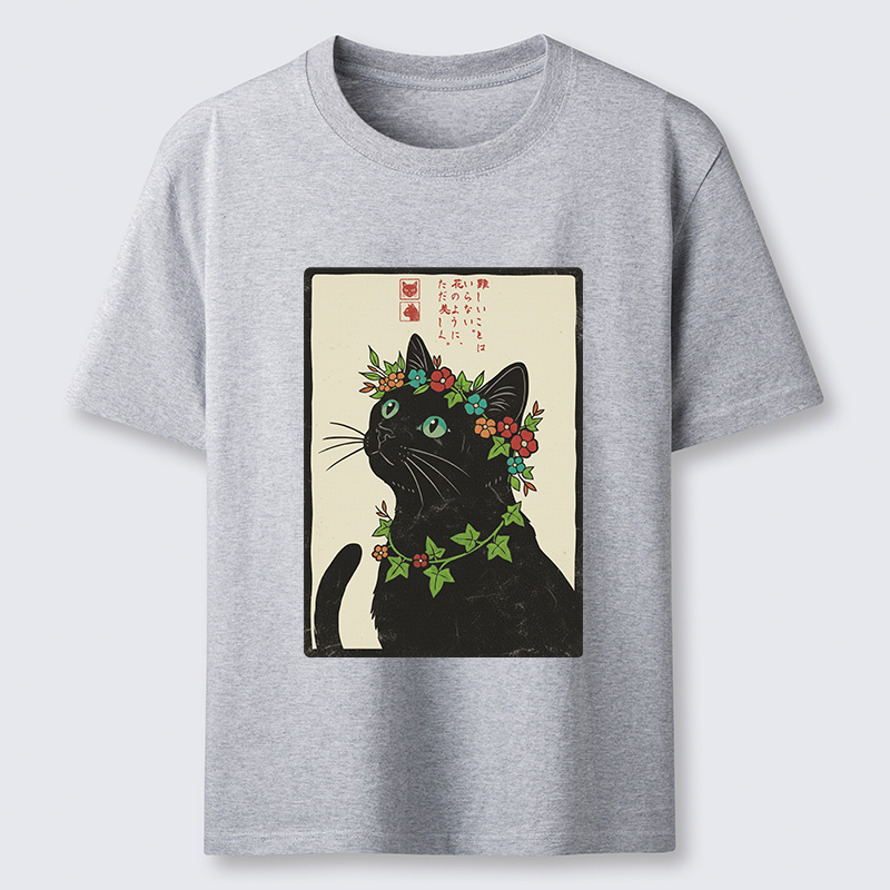Tokyo-Tiger The Flower-Crowned Cat Classic T-Shirt
