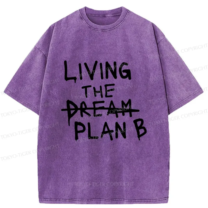 Tokyo-Tiger Implement Plan B Washed T-Shirt