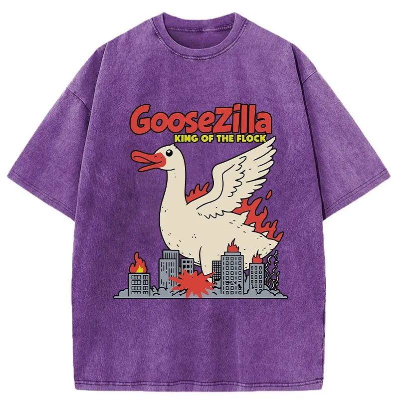 Tokyo-Tiger King Of The Flock Washed T-Shirt