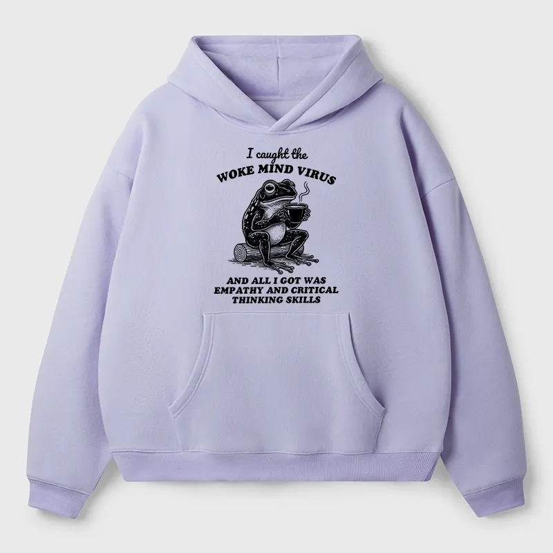 Tokyo-Tiger Awakened Thinking Virus Frog Aldult Fleece Hoodie