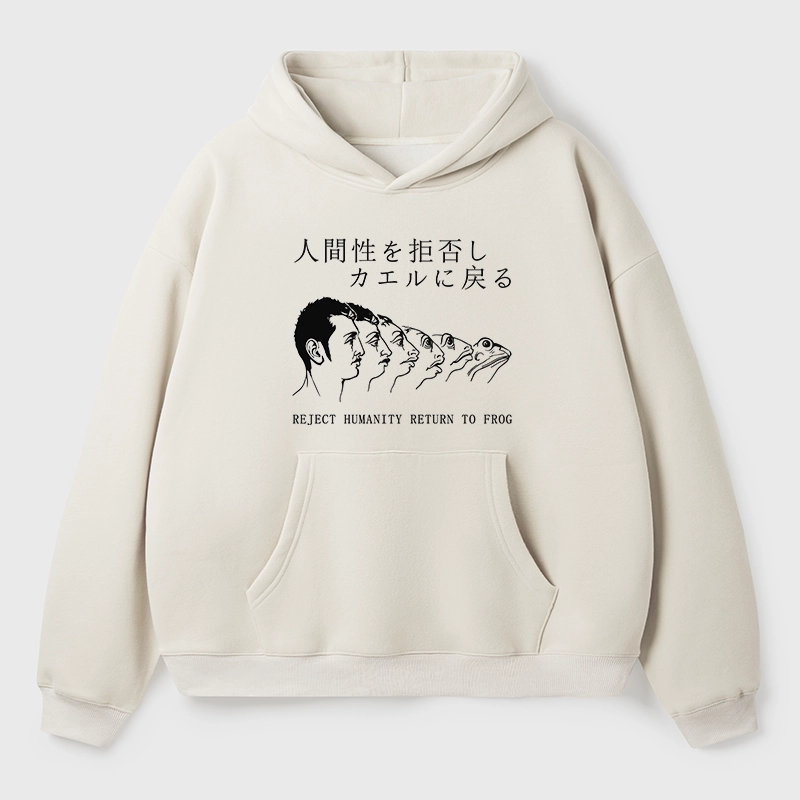 Tokyo-Tiger Return To Frog Aldult Fleece Hoodie