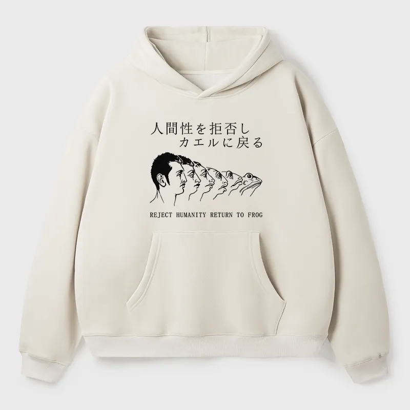 Tokyo-Tiger Return To Frog Aldult Fleece Hoodie