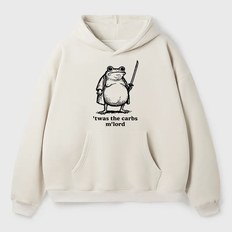 Tokyo-Tiger Funny Fat Samurai Frog Aldult Fleece Hoodie