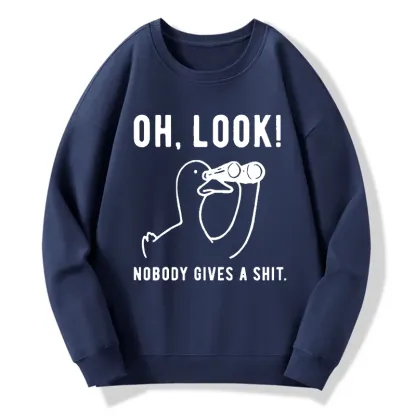 Tokyo-Tiger No One Cares About The Duck Classic Sweatshirt