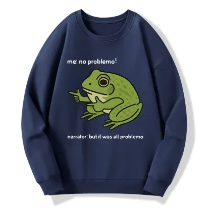 Tokyo-Tiger Stupid Frog Meme Classic Sweatshirt