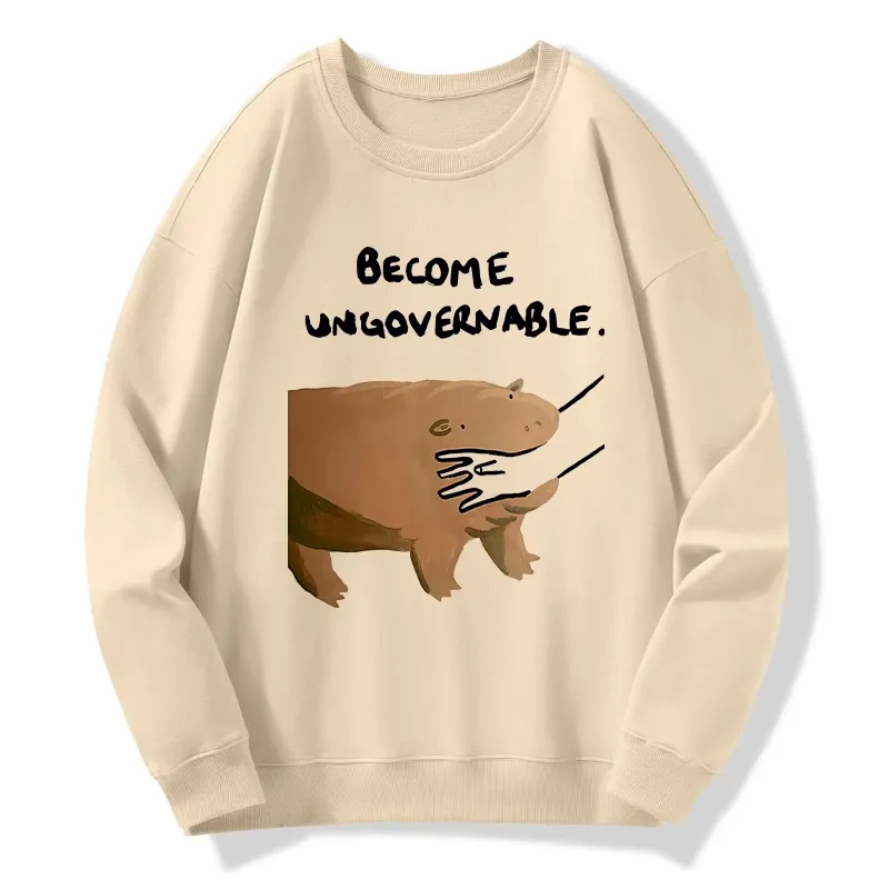 Tokyo-Tiger Moo Deng Bites Someone's Arm Classic Sweatshirt