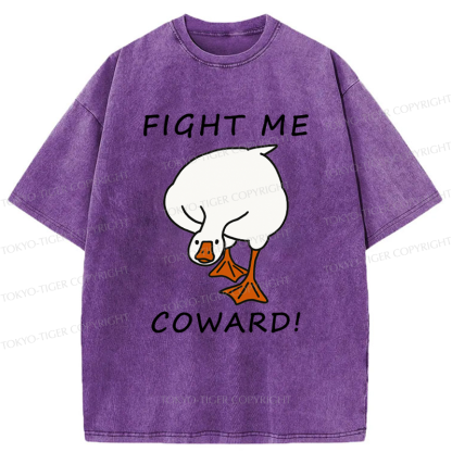 Tokyo-Tiger Philosophy Of A Fighter Goose Washed T-Shirt