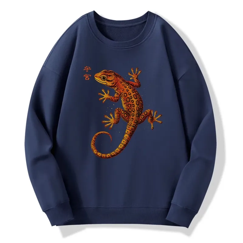 Tokyo-Tiger Retro Gecko Funny Classic Sweatshirt