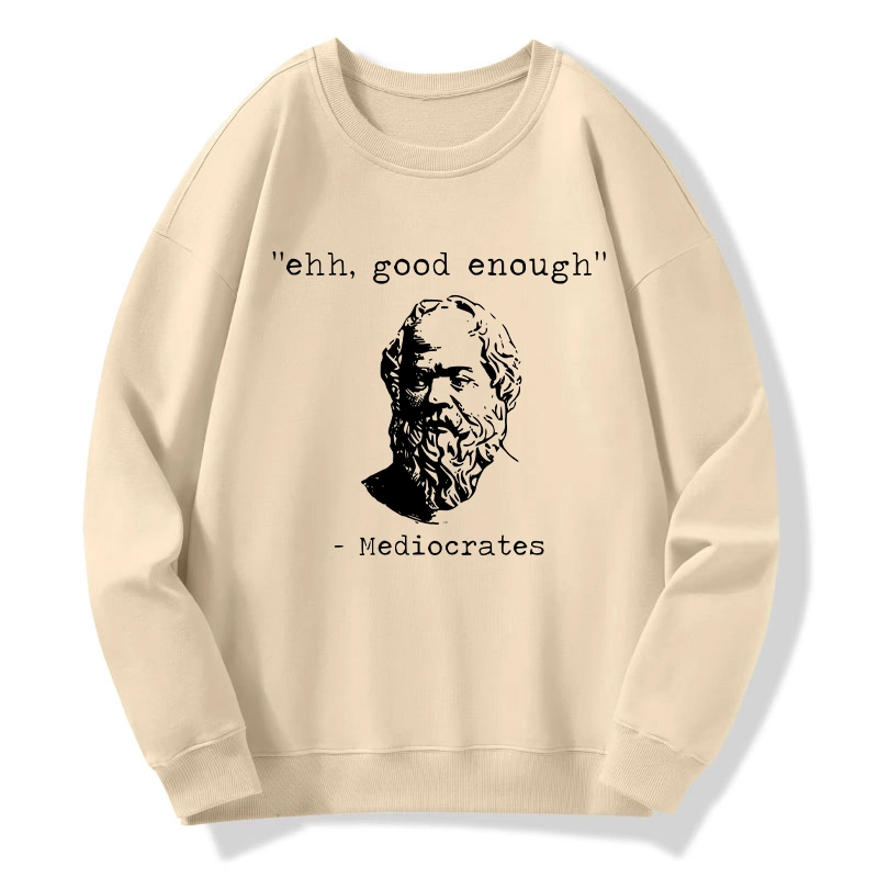 Tokyo-Tiger Mediocrates Meme Classic Sweatshirt