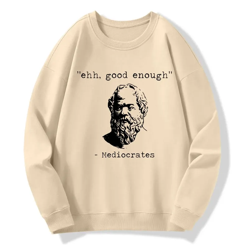 Tokyo-Tiger Mediocrates Meme Classic Sweatshirt