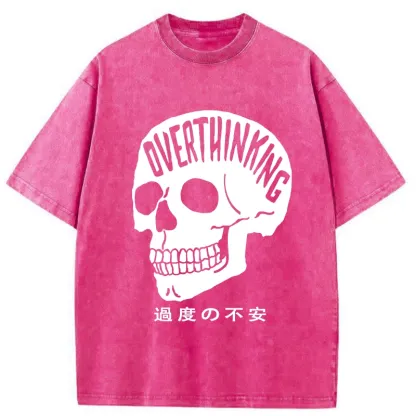 Tokyo-Tiger Excessive Anxiety Washed T-Shirt