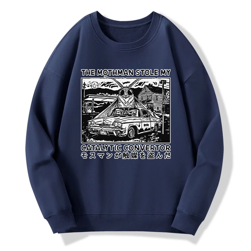 Tokyo-Tiger The Night Mothman Stole My Converter Classic Sweatshirt