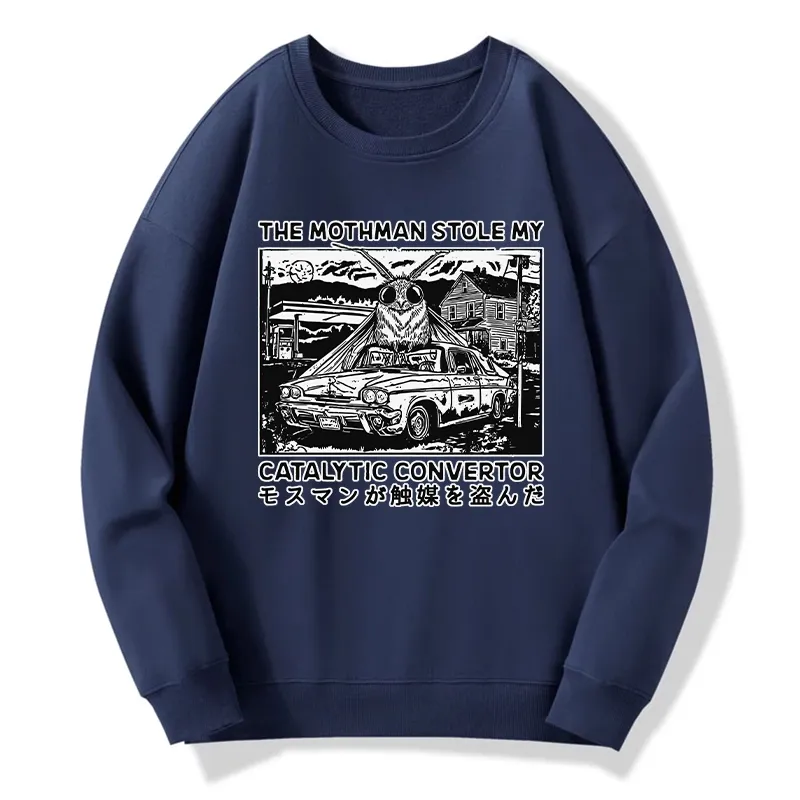 Tokyo-Tiger The Night Mothman Stole My Converter Classic Sweatshirt