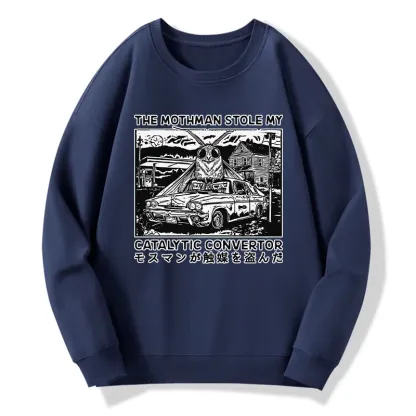 Tokyo-Tiger The Night Mothman Stole My Converter Classic Sweatshirt
