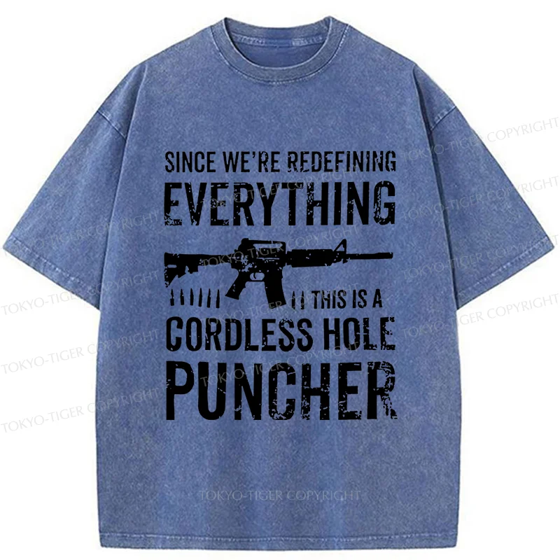 Tokyo-Tiger Redefine Item Funny Washed T-Shirt