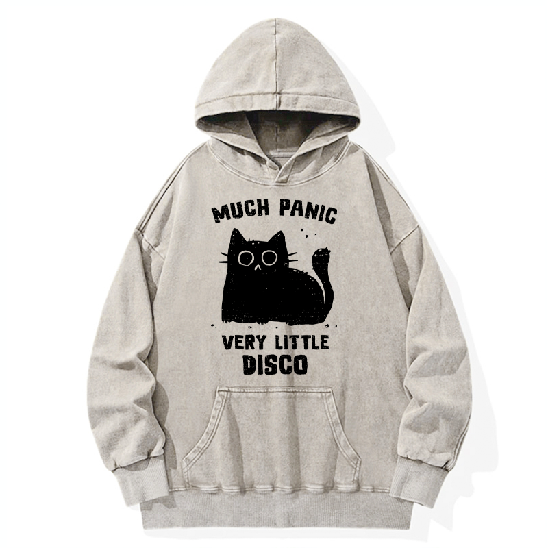 Tokyo-Tiger More Disco Funny Washed Hoodie