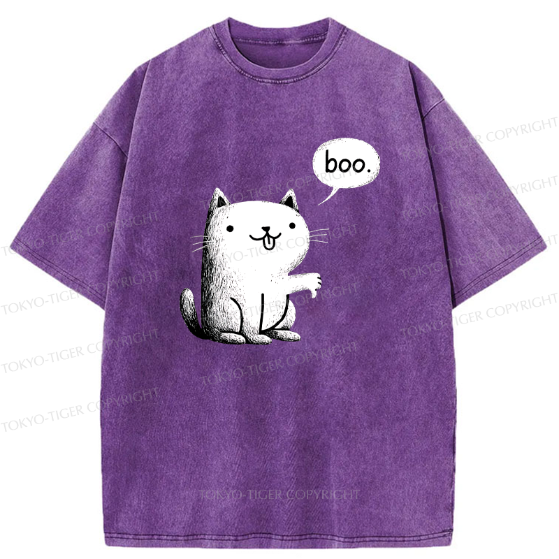 Tokyo-Tiger The Judgment Cat Washed T-Shirt