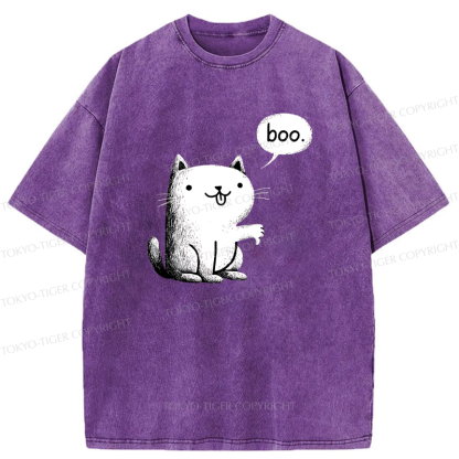 Tokyo-Tiger The Judgment Cat Washed T-Shirt