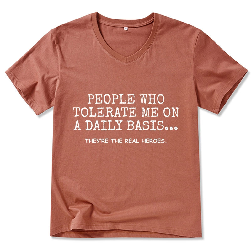 Tokyo-Tiger Anyone Who Puts Up With Me Is A Hero Classic T-Shirt